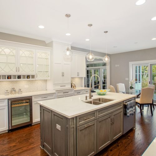Elegant kitchen interior design
