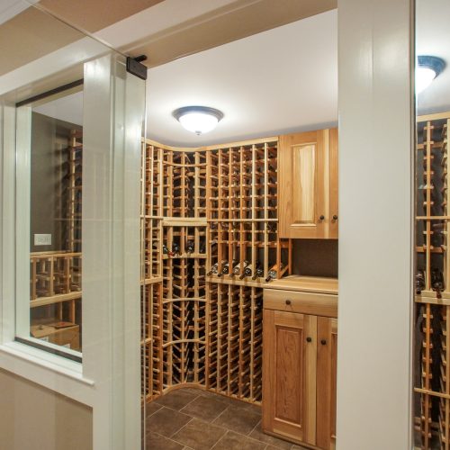 wine cellar interior design
